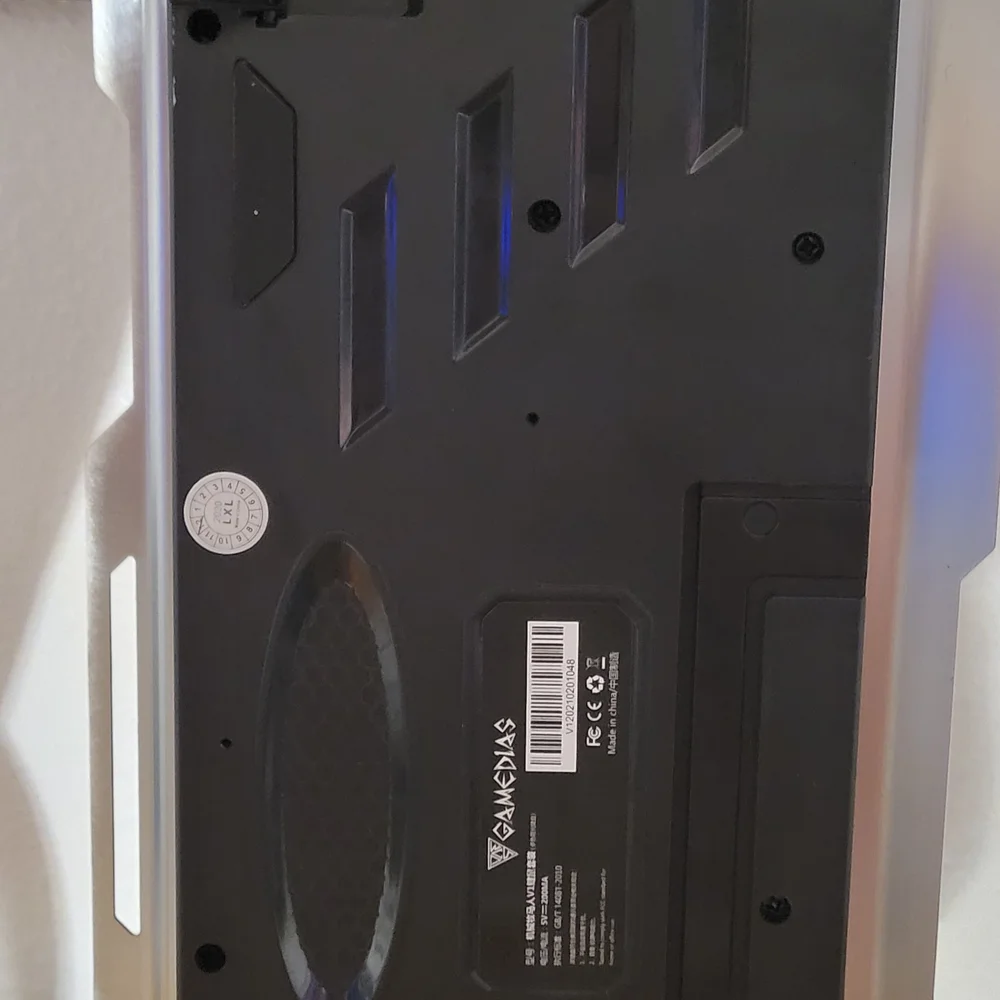 Gamedias Backlit Aluminum Gaming Keyboard
